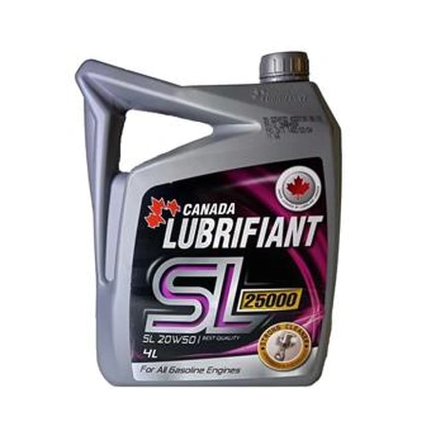 روغن موتور کانادا لوبریفنت مدل SL 20W50 – پلاستیکی – 25000 حجم 4 لیتر