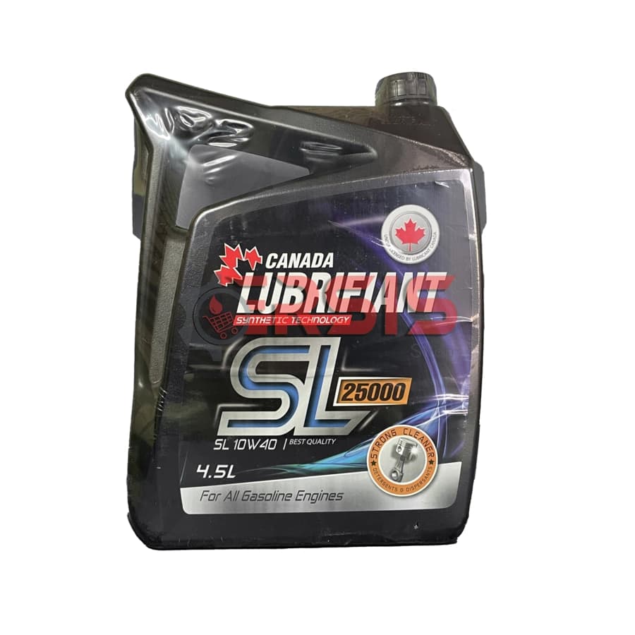 روغن موتور کانادا لوبریفنت مدل SL 10W40 – پلاستیکی – 25000 حجم 4.5 لیتر — تصویر ۳