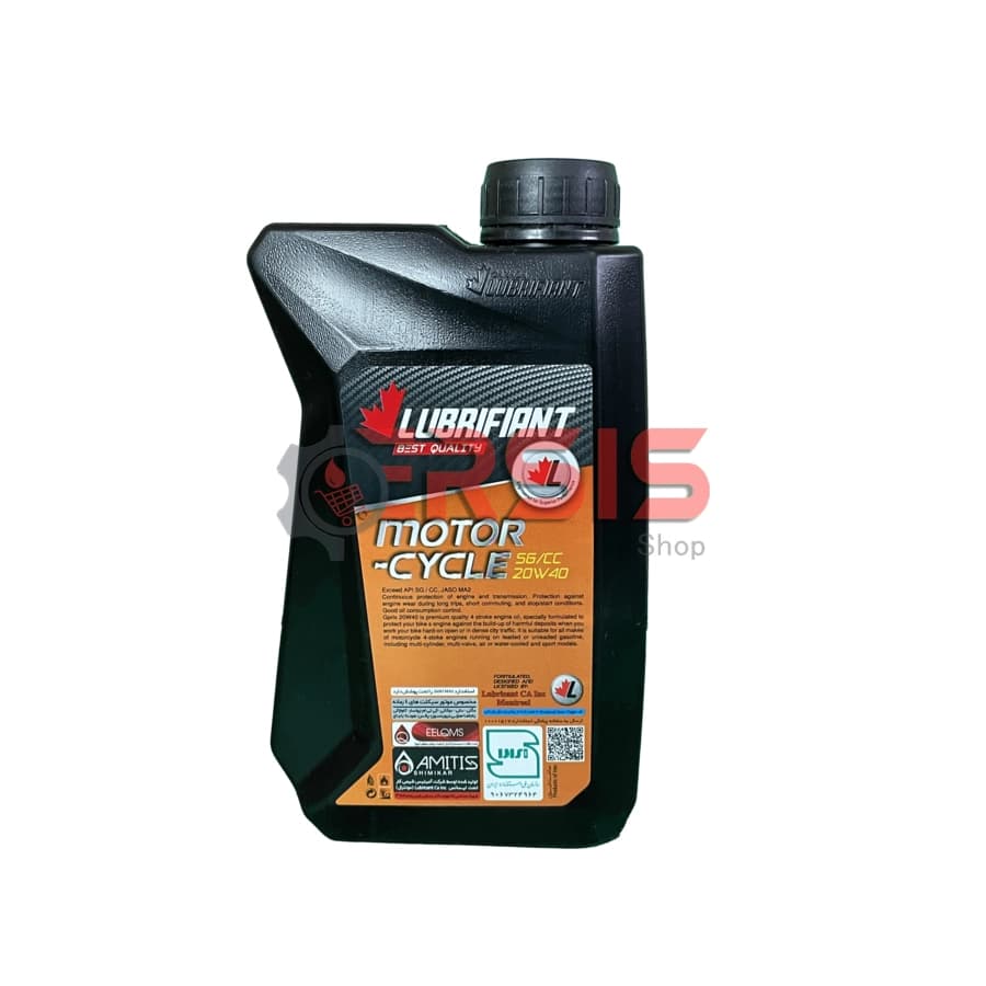 روغن موتور کانادا لوبریفنت مدل SG 20W40 – پلاستیکی حجم 1 لیتر — تصویر ۲