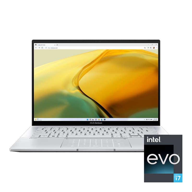 لپ تاپ ایسوس مدل ZenBook UX3402 | i7-1260P/16GB/512GB/Intel Iris Xe/14 inch 2.8K Touch – A — تصویر ۸