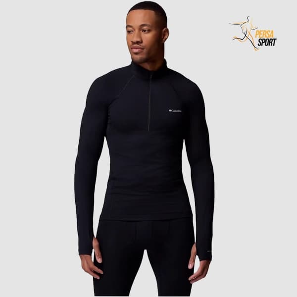 بلوز بیس نیم زیپ کلمبیا Midweight Stretch Long Sleeve Half Zip