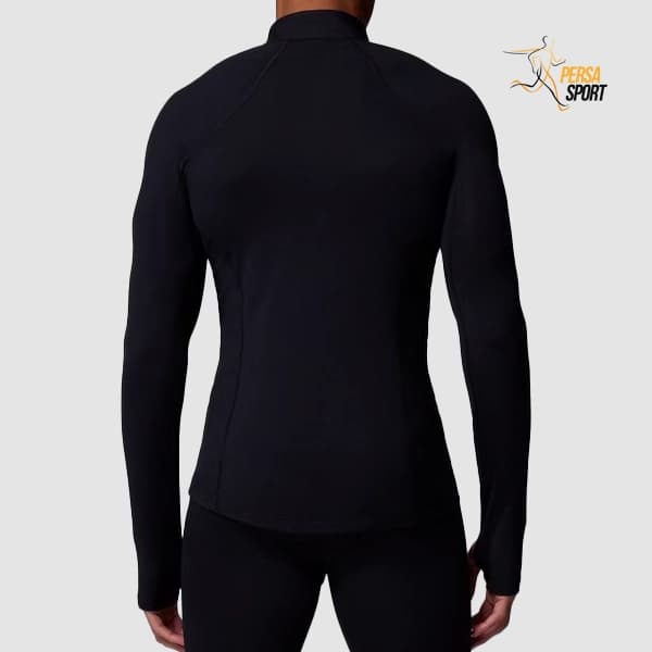 بلوز بیس نیم زیپ کلمبیا Midweight Stretch Long Sleeve Half Zip — تصویر ۲