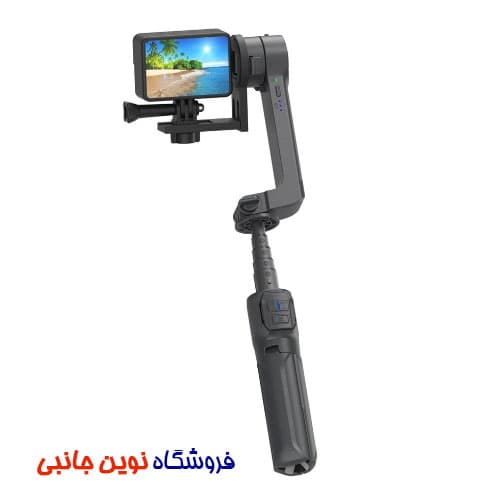 گیمبال استبلایزر پرودو مدل LFS034 چرخش دو محوره | Porodo PD-LFST034-BK 2-Axis Gimbal Stablizer (تک / عمده) — تصویر ۹