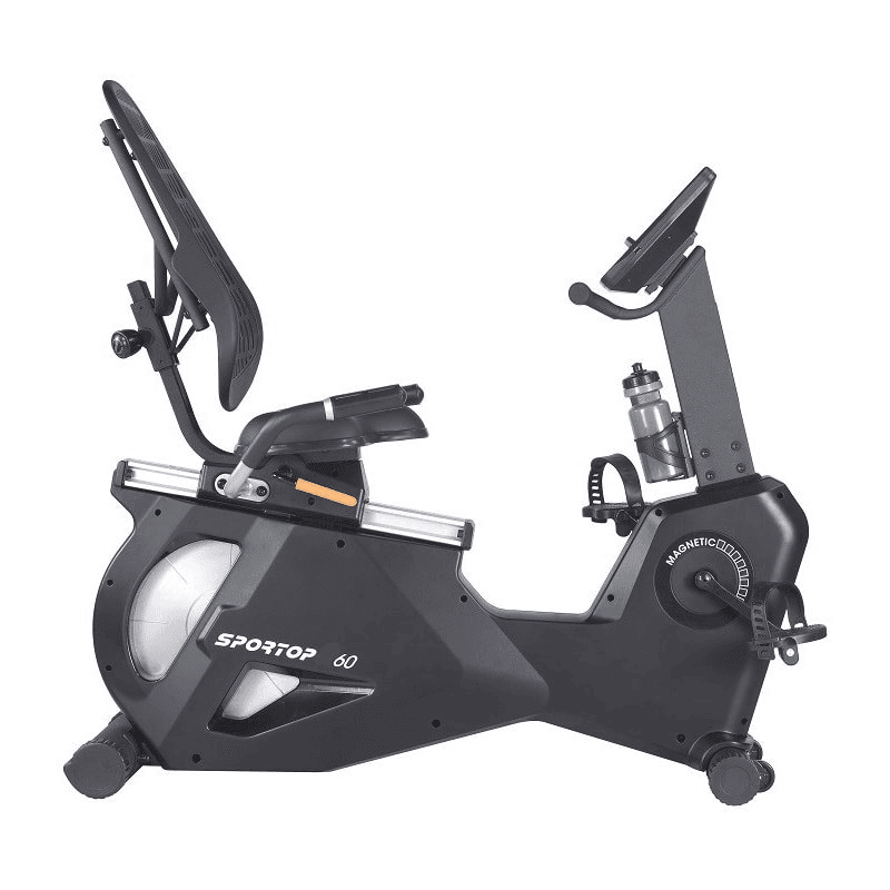 دوچرخه ثابت نشسته پشتی دار اسپرتاپ sportop R60 — تصویر ۶