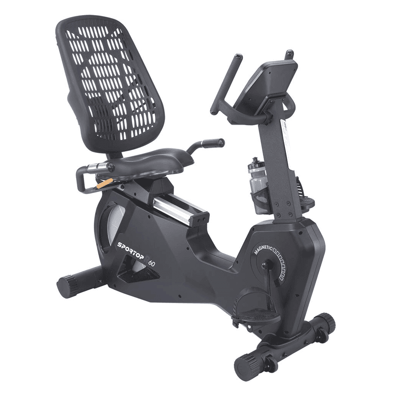 دوچرخه ثابت نشسته پشتی دار اسپرتاپ sportop R60 — تصویر ۴