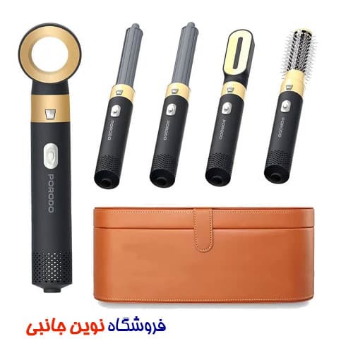 سشوار چندکاره پرودو مدل LFS126 ا Porodo Lifestyle Multi-Styling Hair Dryer Set (تک / عمده) — تصویر ۶