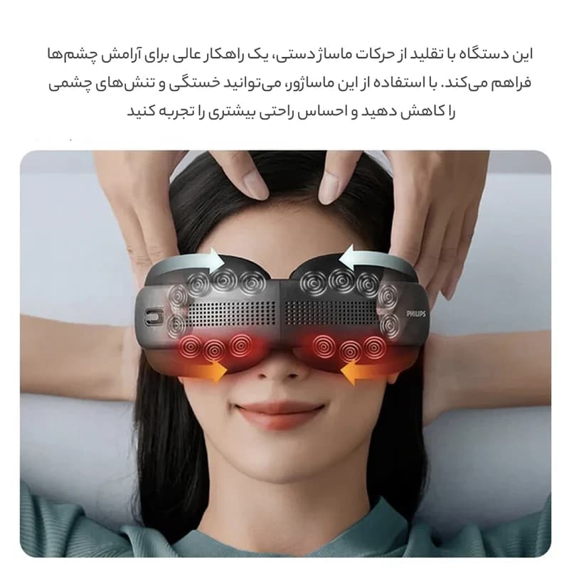 ماساژور چشم فیلیپس Philips PPM2522 — تصویر ۹