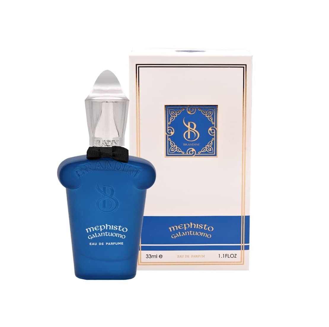ادکلن مردانه برندینی مدل کازاماراتی mephisto galantuomo حجم 33mL — تصویر ۶