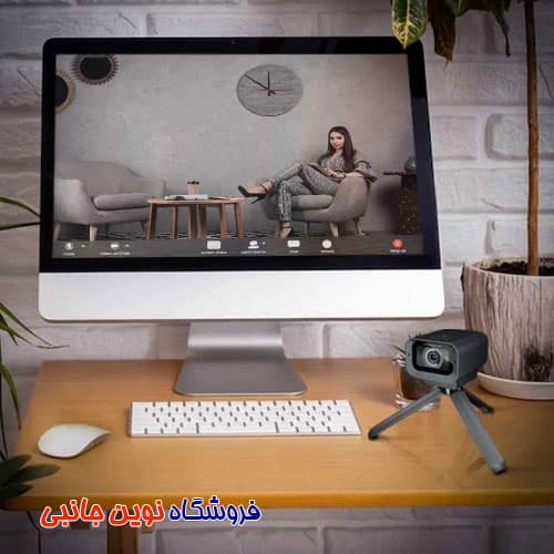وب کم گیمینگ پرودو مدل PDX535 همراه با میکروفون و سه پایه | Porodo Gaming 2K 30fps Auto Focus Webcam with in-built Mic and Tripod (تک / عمده) — تصویر ۶
