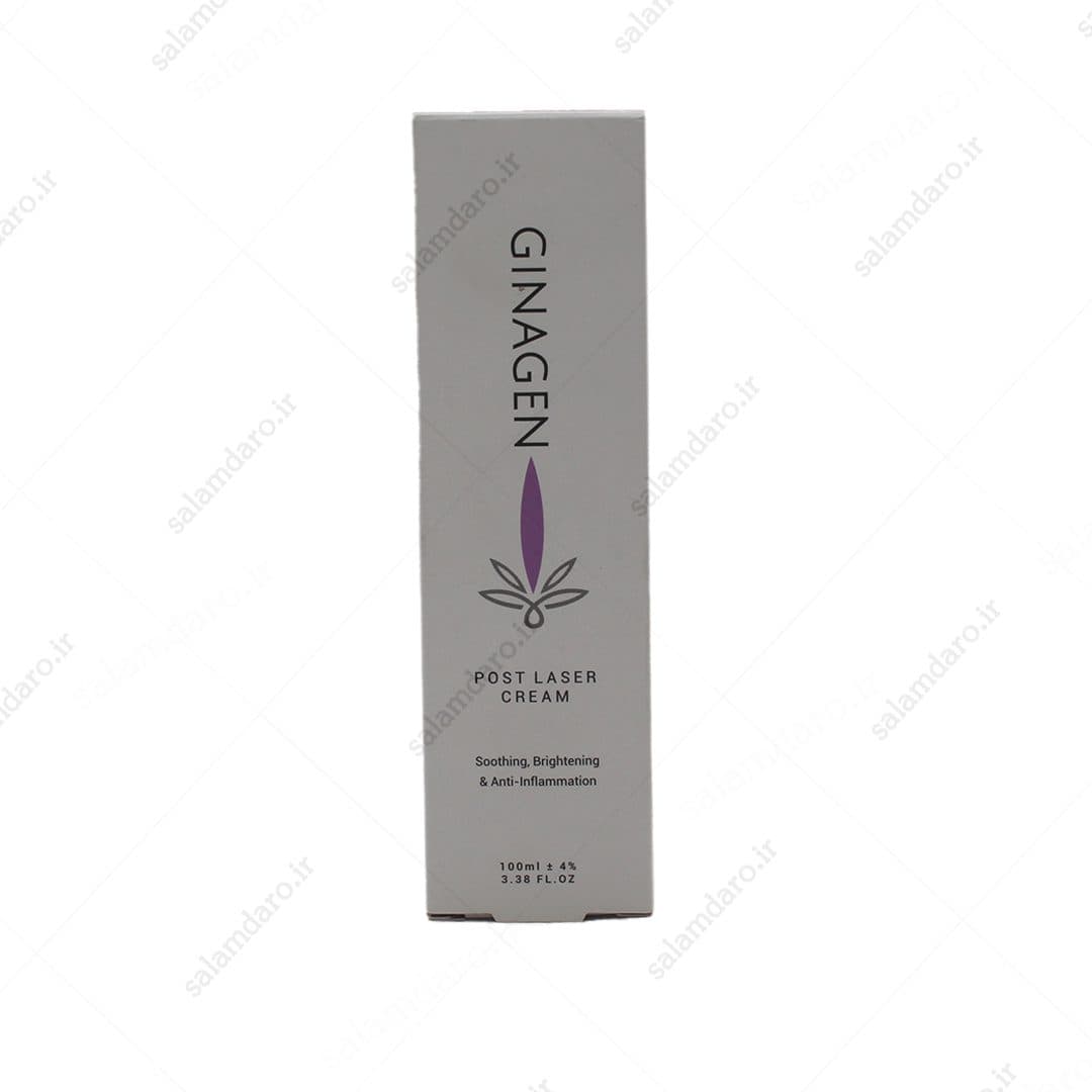 کرم بعد از لیزر ژیناژن مناسب پوست آسیب دیده حجم 100mL — تصویر ۲