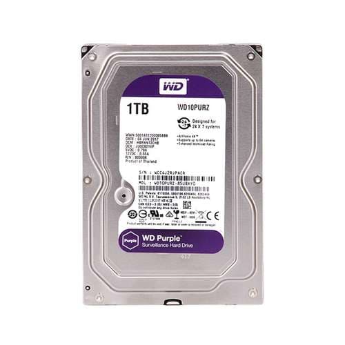 هارددیسک اینترنال وسترن دیجیتال مدل Purple WD20EJRX ظرفیت1 ترابایت — تصویر ۲