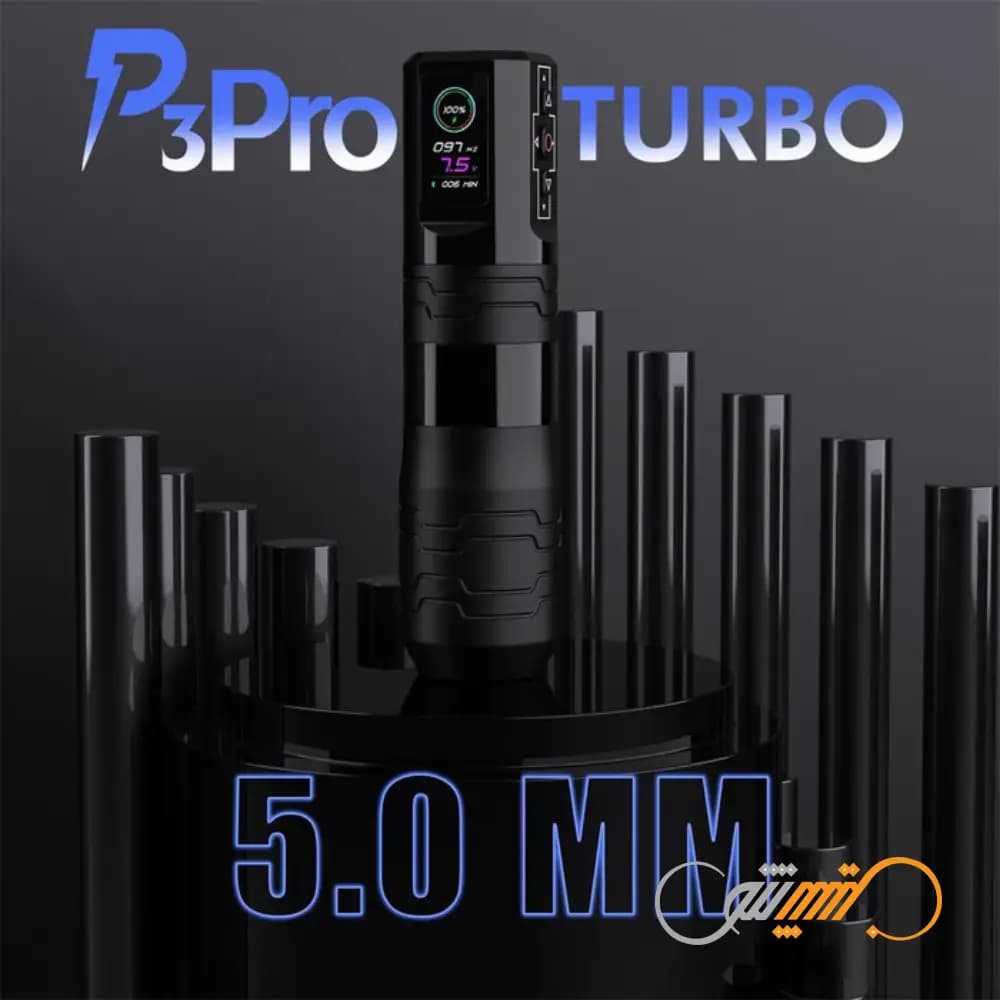 دستگاه تتو وایرلس ای زد توربو EZ P3 Pro Turbo — تصویر ۸