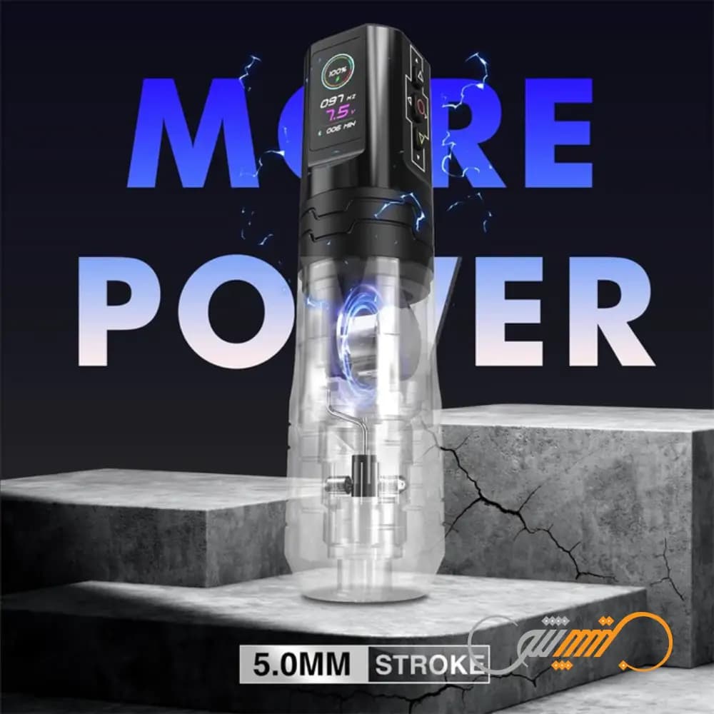دستگاه تتو وایرلس ای زد توربو EZ P3 Pro Turbo — تصویر ۵