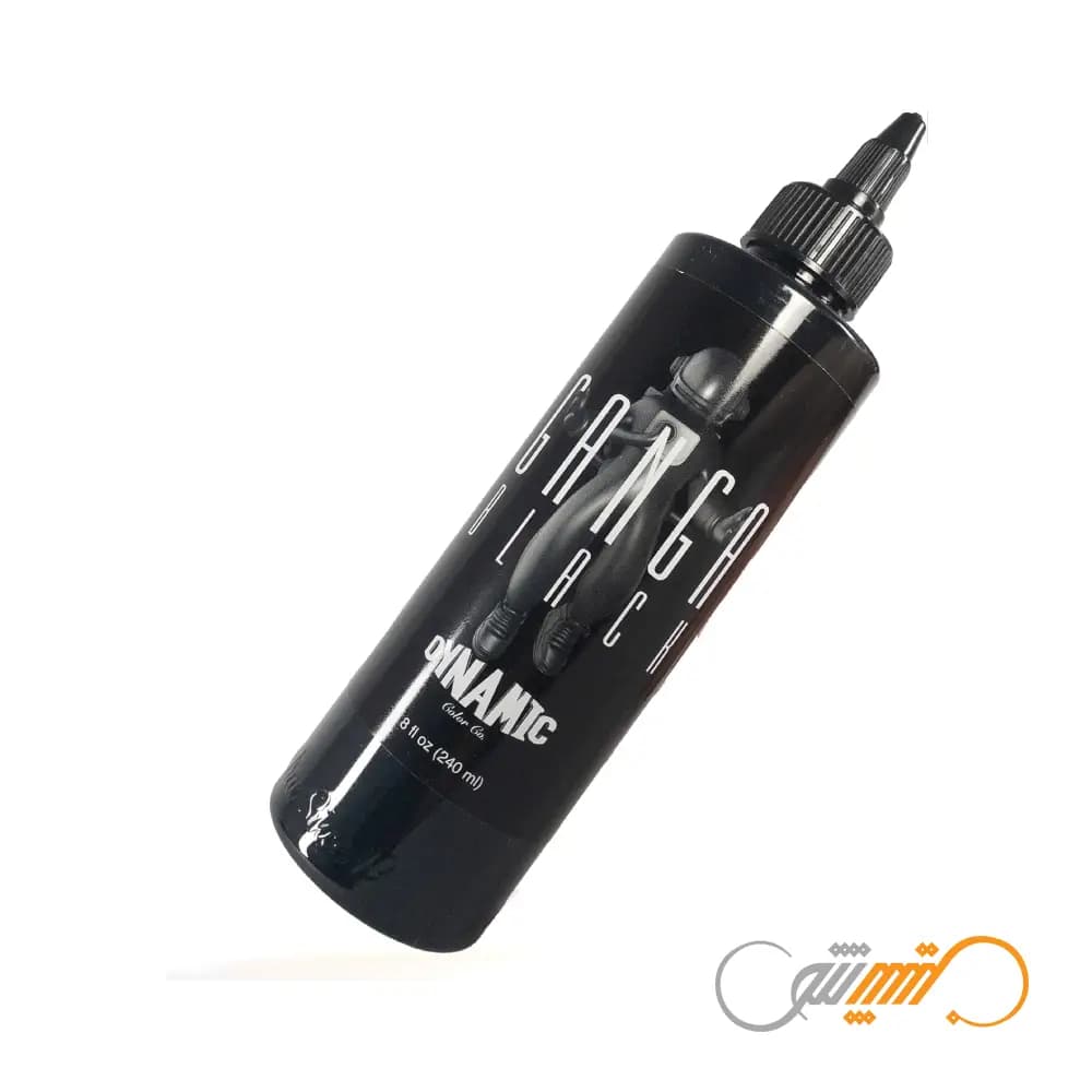 رنگ تاتو داینامیک گنگا بلک Dynamic Ganga Black حجم 240 میل — تصویر ۱۲