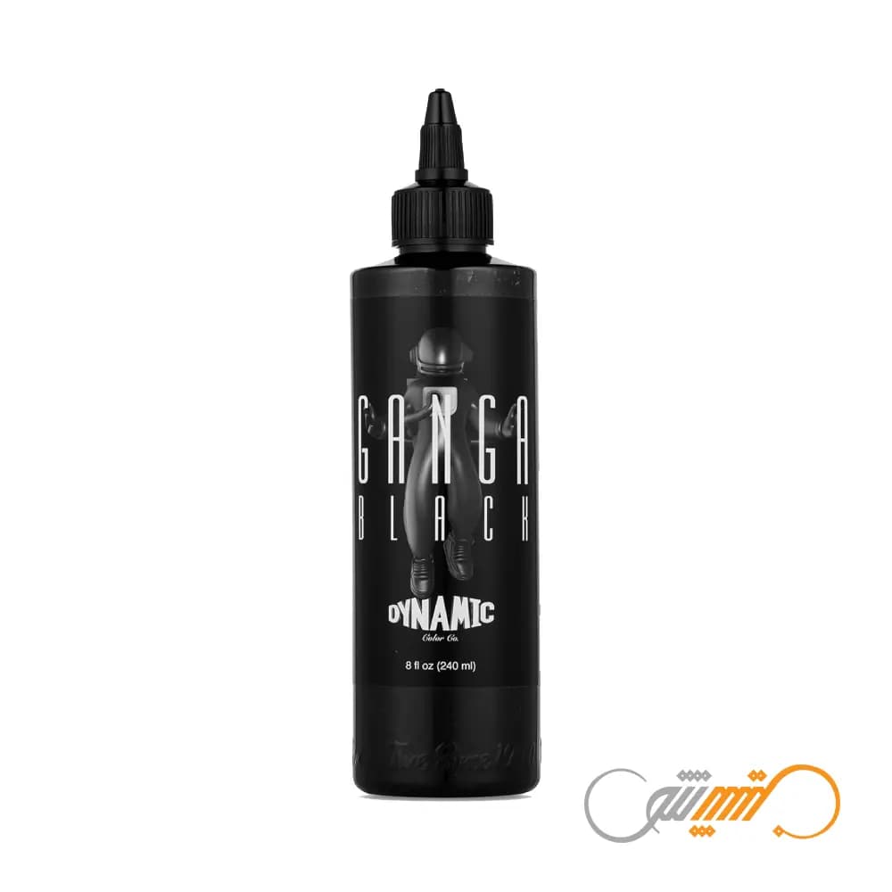 رنگ تاتو داینامیک گنگا بلک Dynamic Ganga Black حجم 240 میل — تصویر ۷