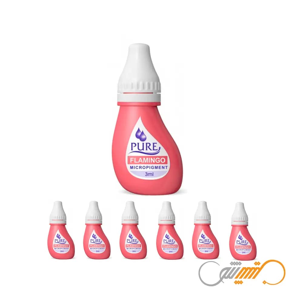 رنگ تتو پیور بایوتاچ Biotech Pure Flamingo — تصویر ۶