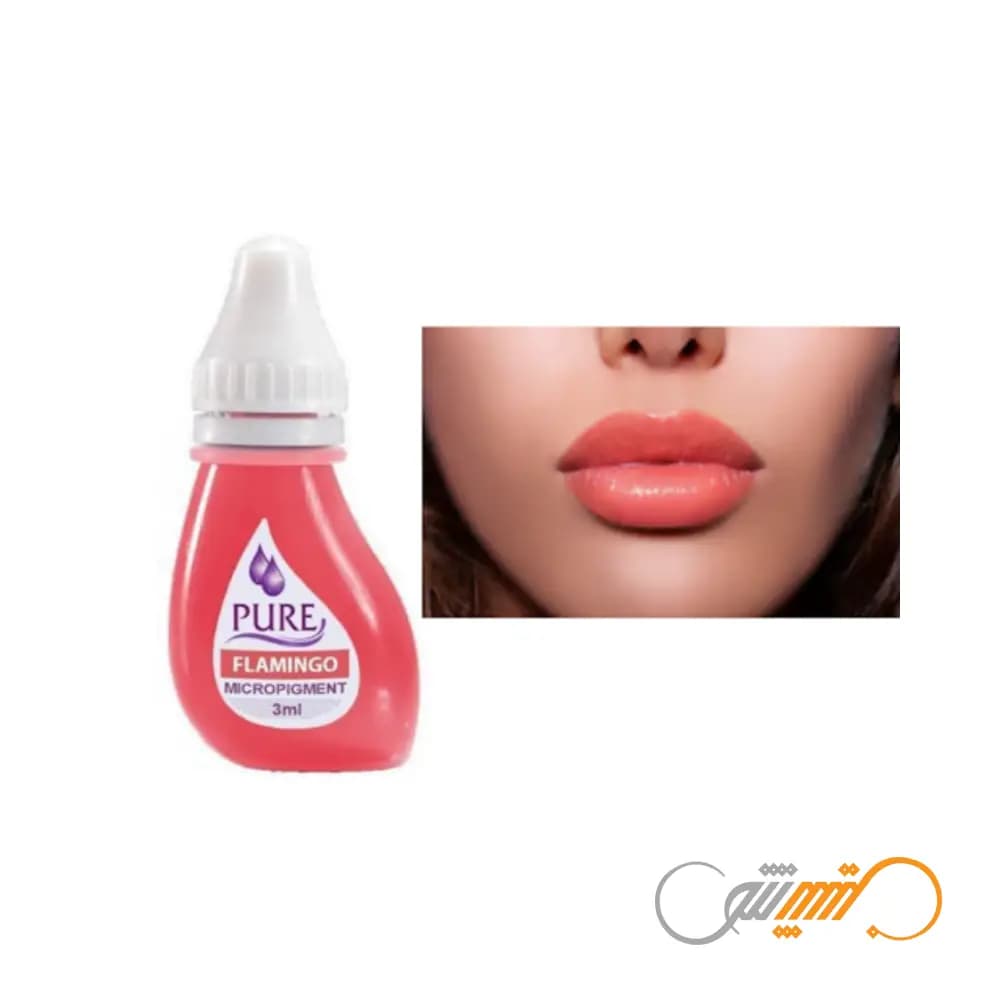 رنگ تتو پیور بایوتاچ Biotech Pure Flamingo — تصویر ۵