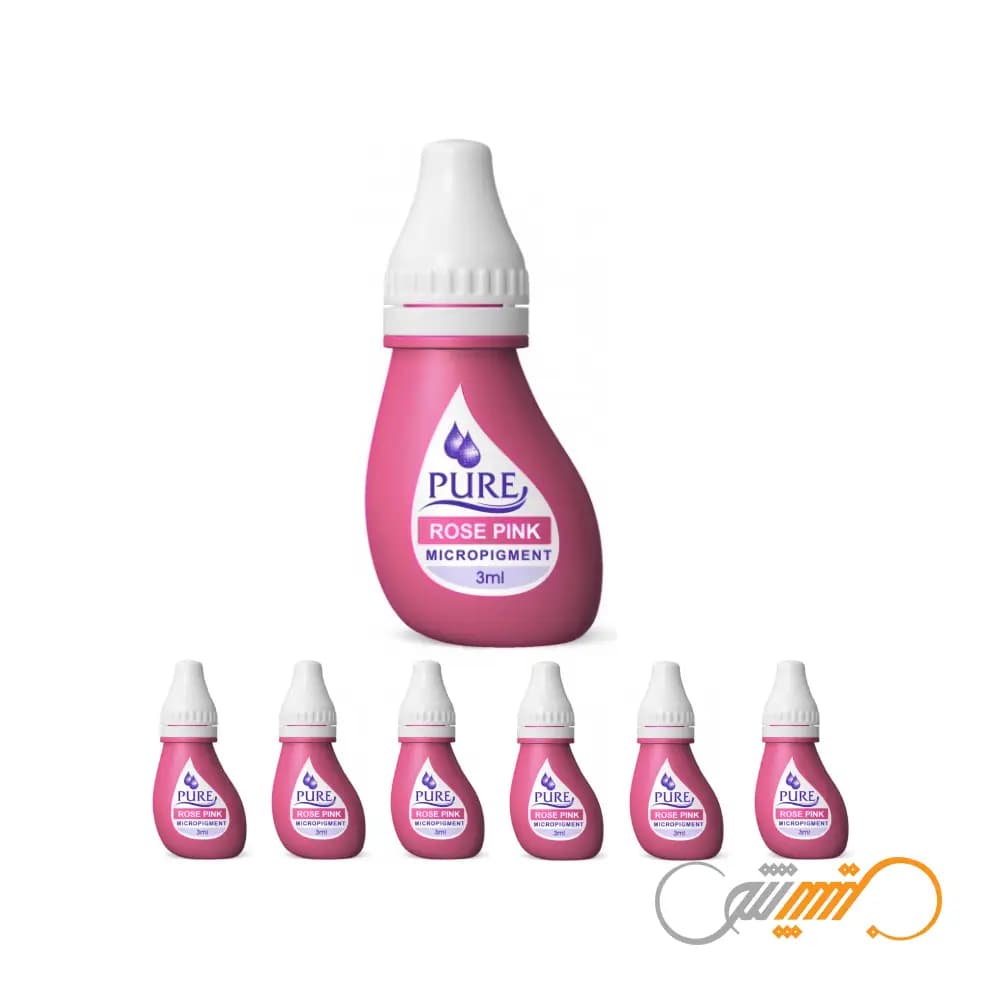 رنگ تتو پیور بایوتاچ Biotech Pure Rose Pink — تصویر ۲