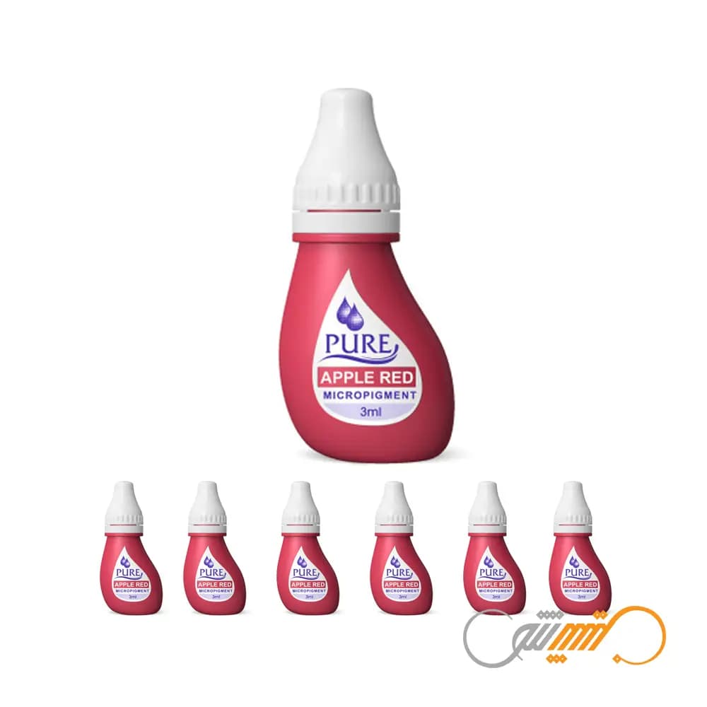 رنگ تتو پیور بایوتاچ Biotech Pure Apple Red — تصویر ۲