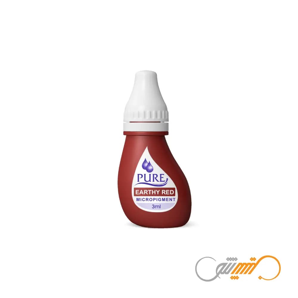 رنگ تتو پیور بایوتاچ Biotech Pure Earthy Red — تصویر ۳