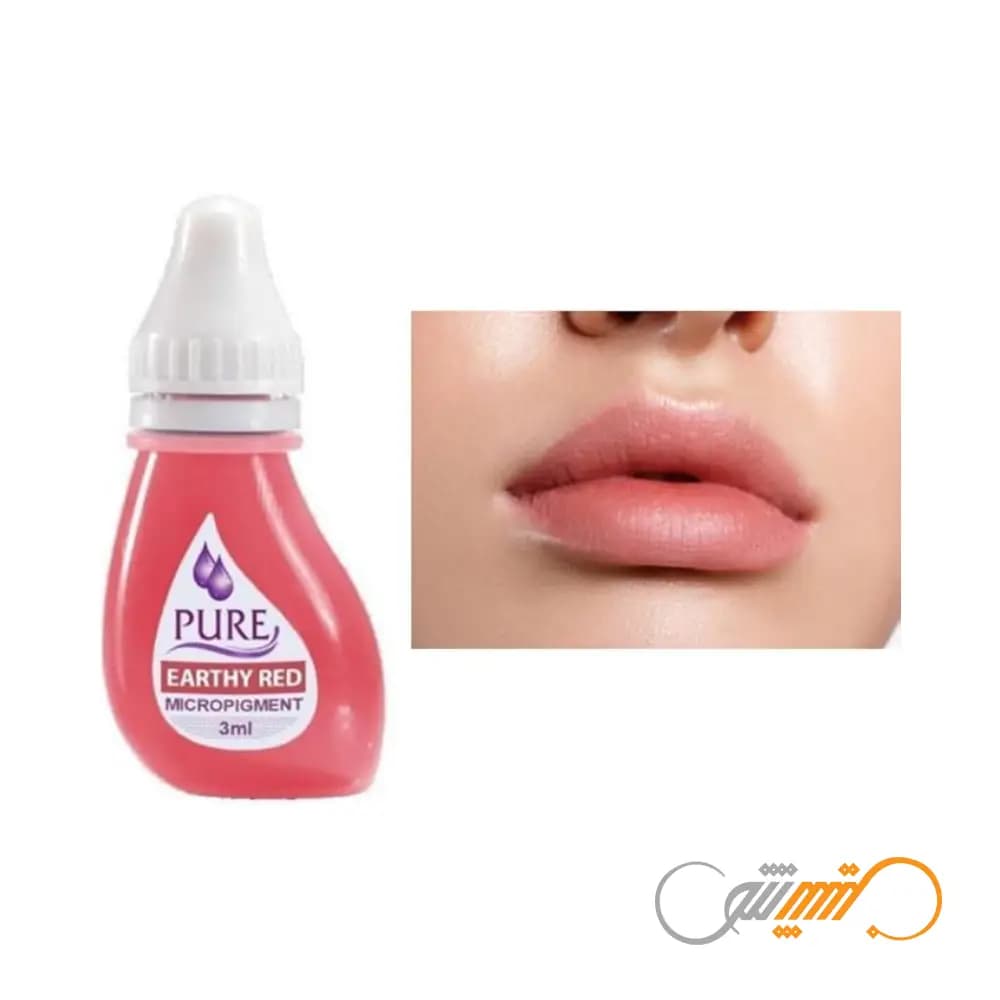 رنگ تتو پیور بایوتاچ Biotech Pure Earthy Red — تصویر ۴