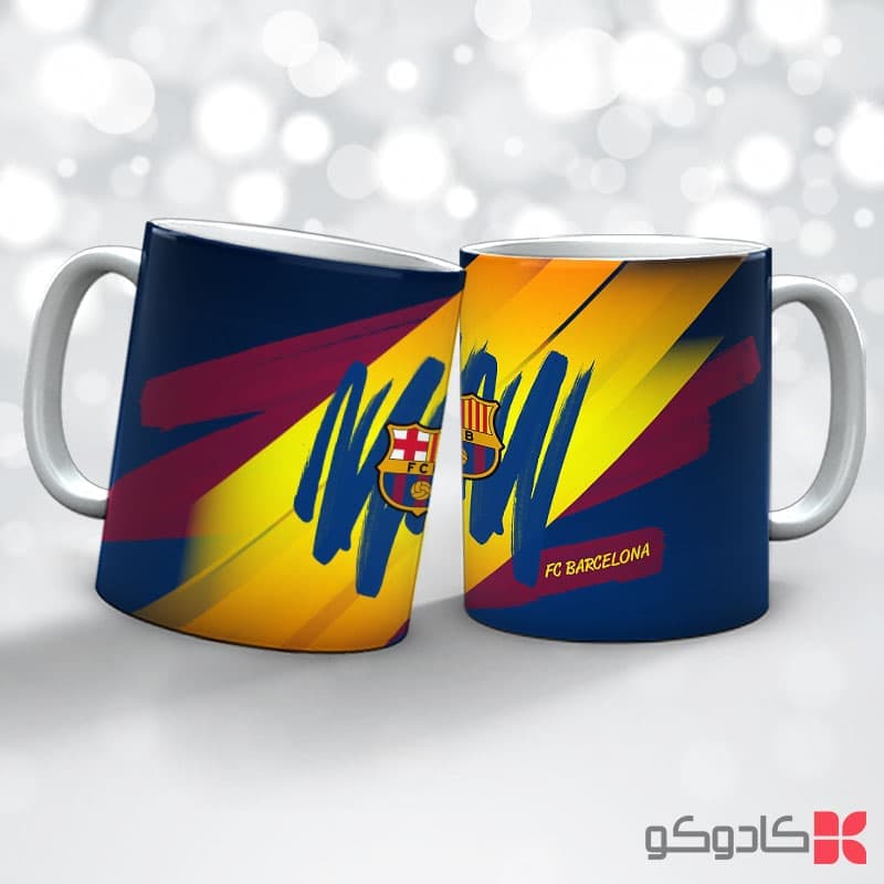 ماگ تیم بارسلونا کد 32139
