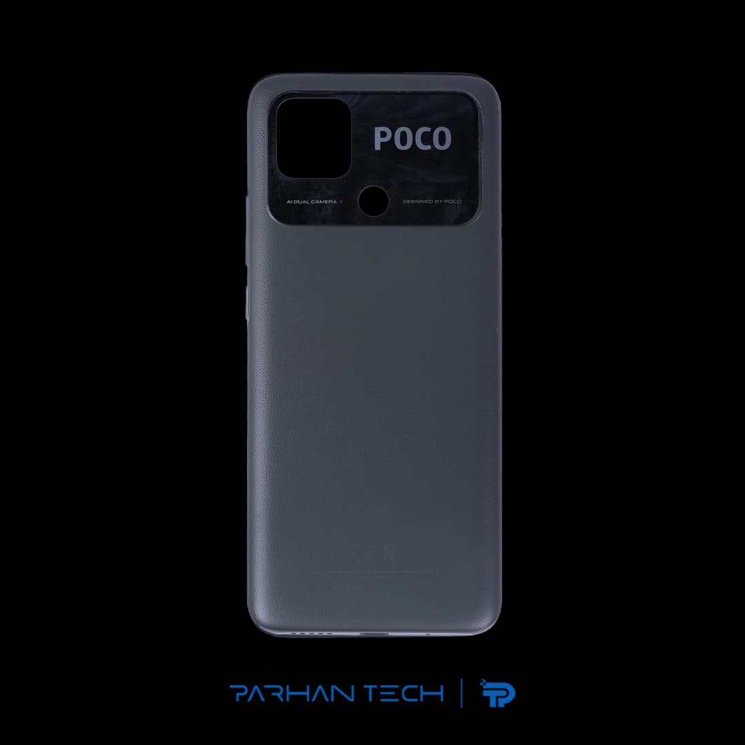 درب پشت گوشی شیائومی اصلی Poco C40 — تصویر ۴