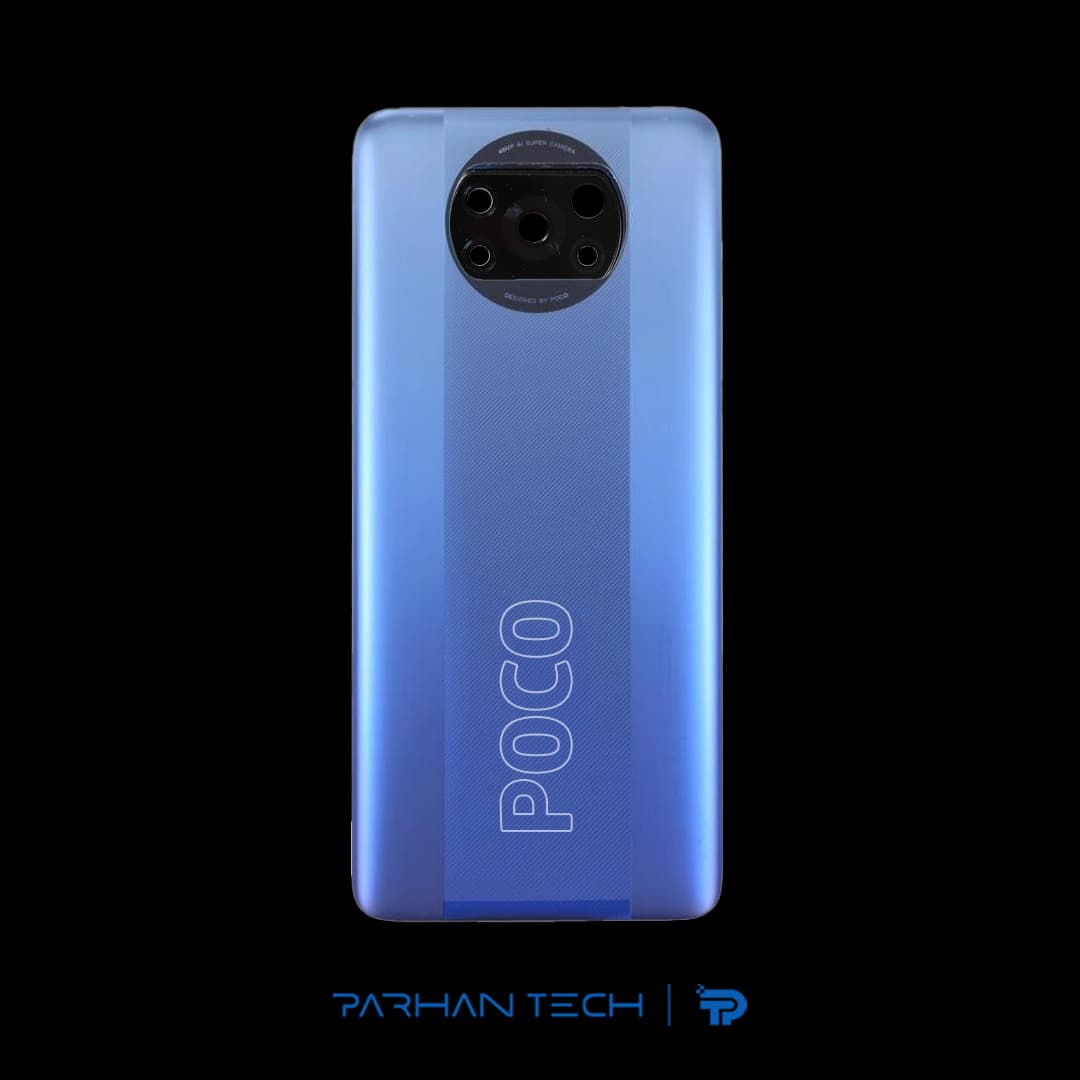 درب پشت گوشی شیائومی اصلی Poco X3 Pro
