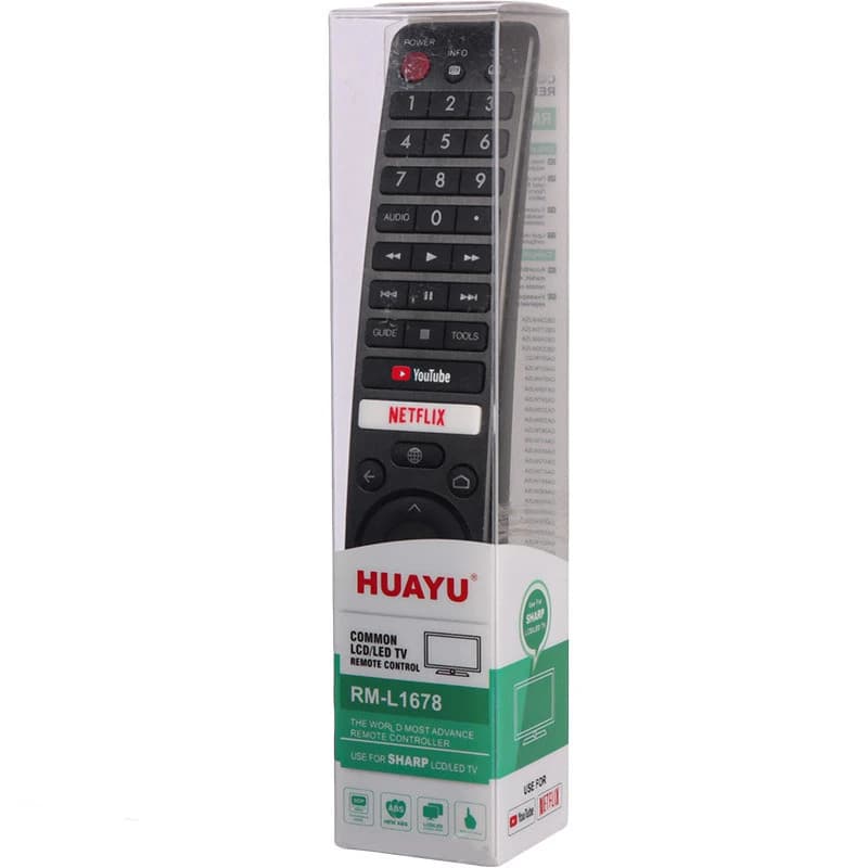 کنترل تلویزیون شارپ Sharp Huayu RM-L1678 — تصویر ۷
