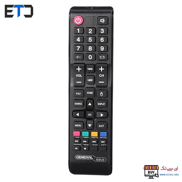 کنترل تلویزیون جنرال گلد General Gold کوچک — تصویر ۷