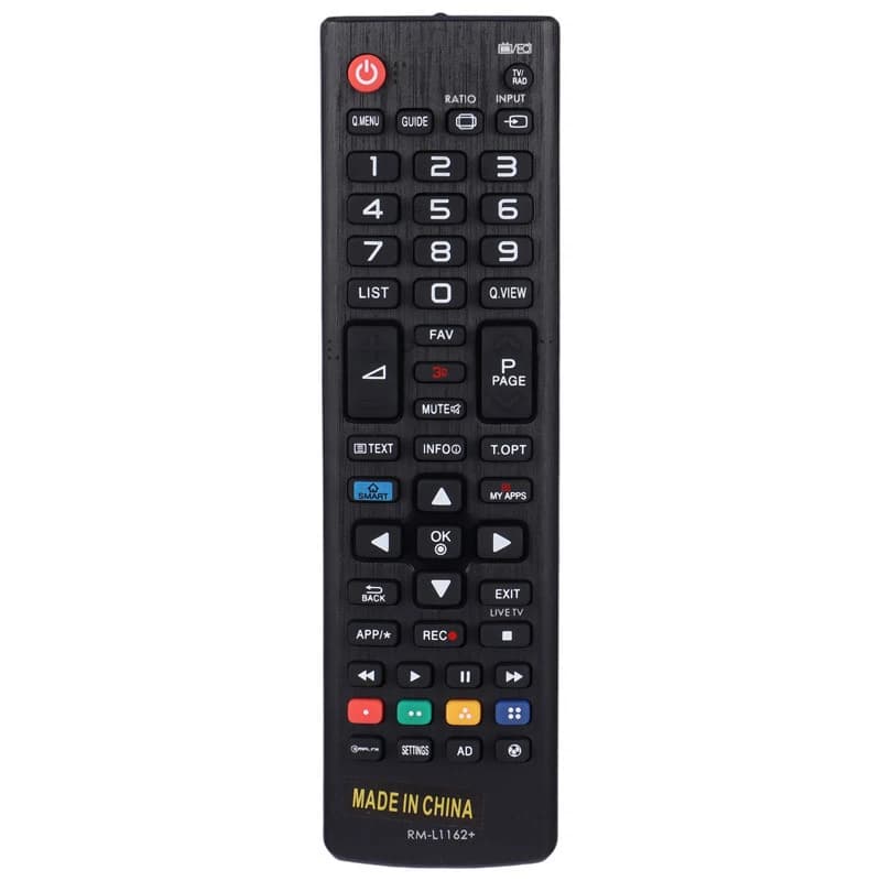 کنترل تلویزیون ال جی LG RM-L1162 — تصویر ۹
