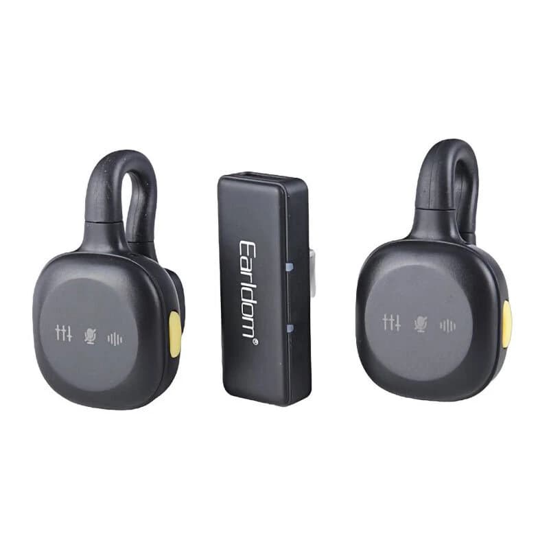 میکروفون یقه ای بی سیم دوتایی ارلدام MC18 Type-C — تصویر ۵