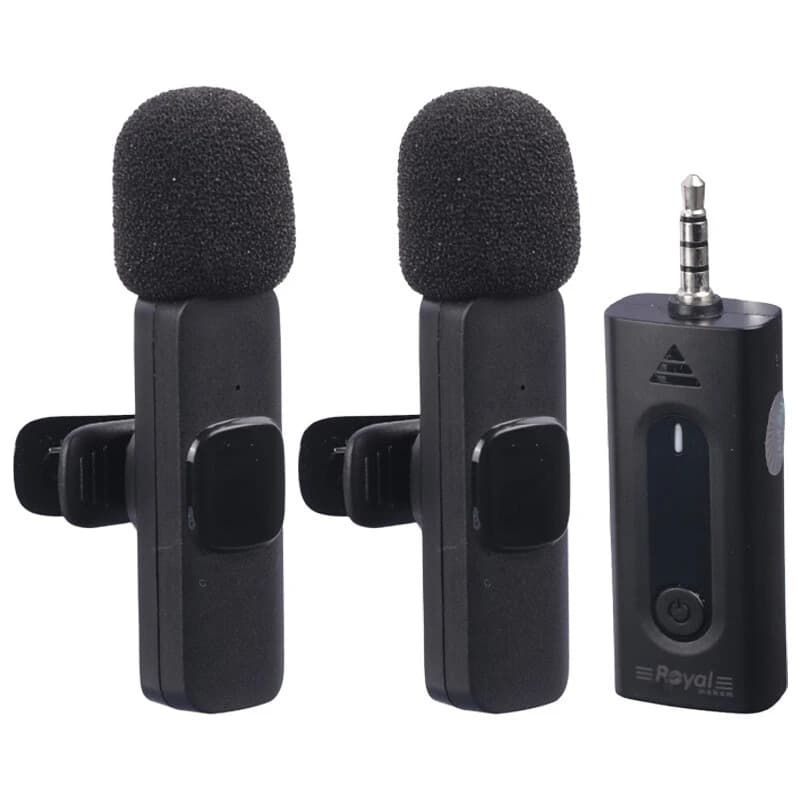 میکروفون یقه ای بی سیم Royal RM-K35 — تصویر ۲