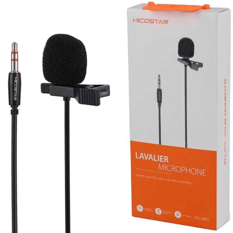 میکروفون یقه ای Hicostar HS-M01 — تصویر ۷