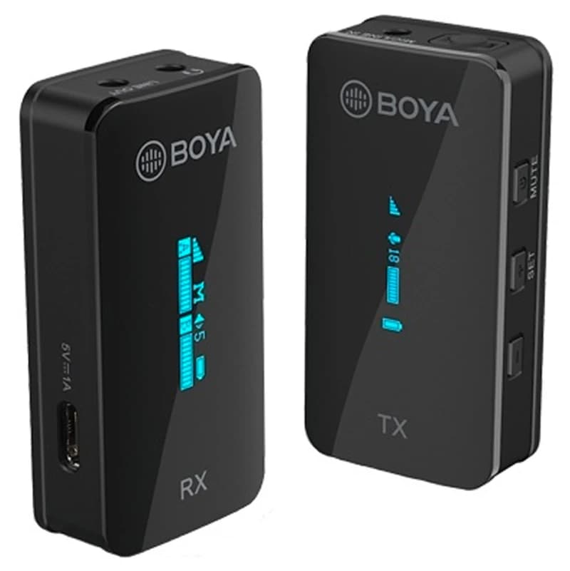 میکروفون یقه ای بی سیم Boya BY-XM6-S1 — تصویر ۹