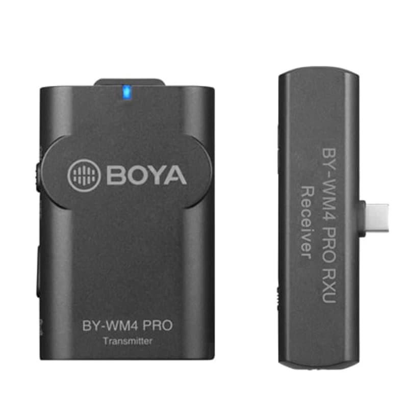میکروفون یقه ای بی سیم بویا BY-WM4 Pro-K5 Type-C — تصویر ۱۱