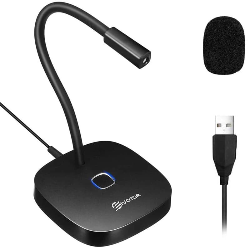میکروفون رومیزی Eivotor G22 — تصویر ۱۰