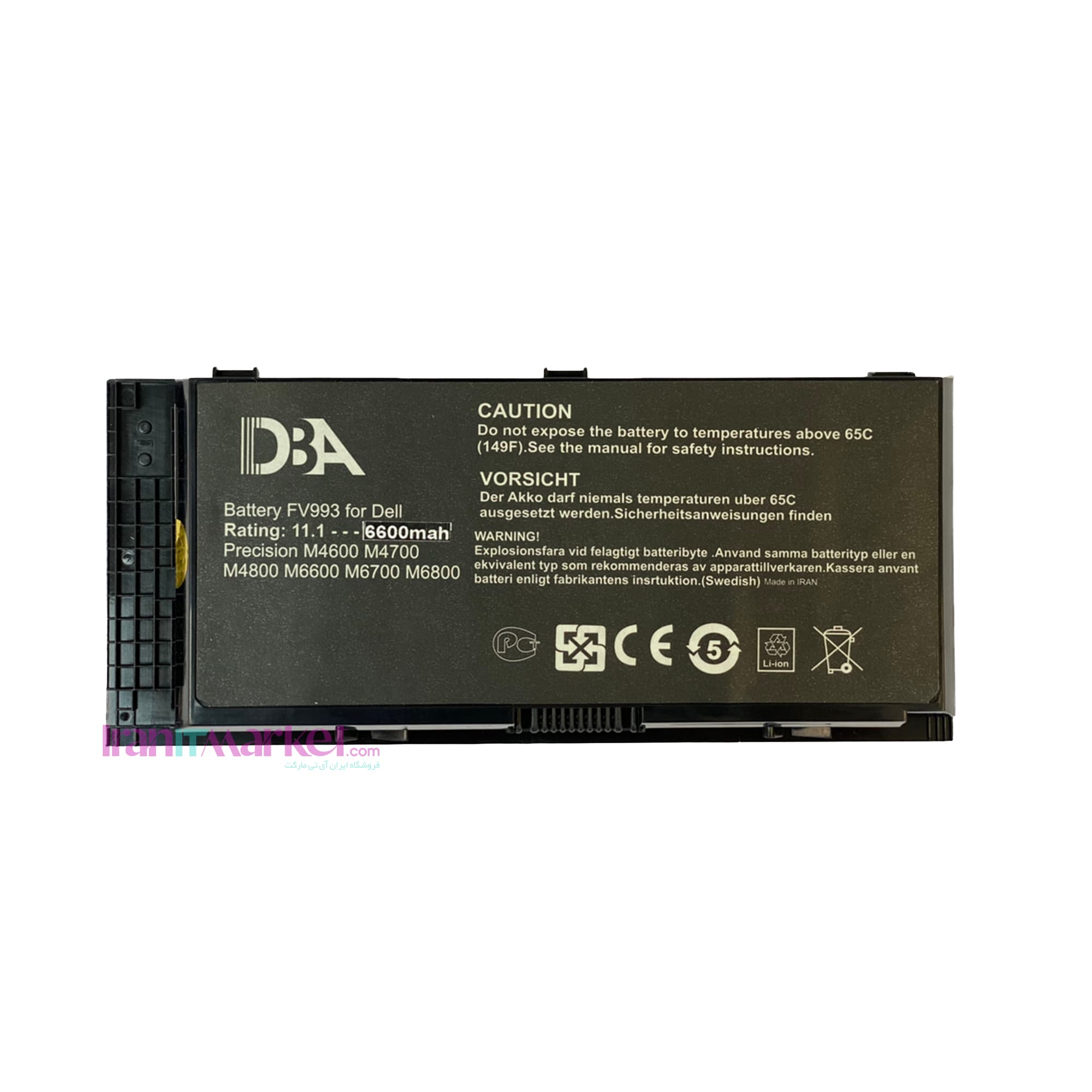 باتری دل Battery laptop DELL 0FVWT4 — تصویر ۲