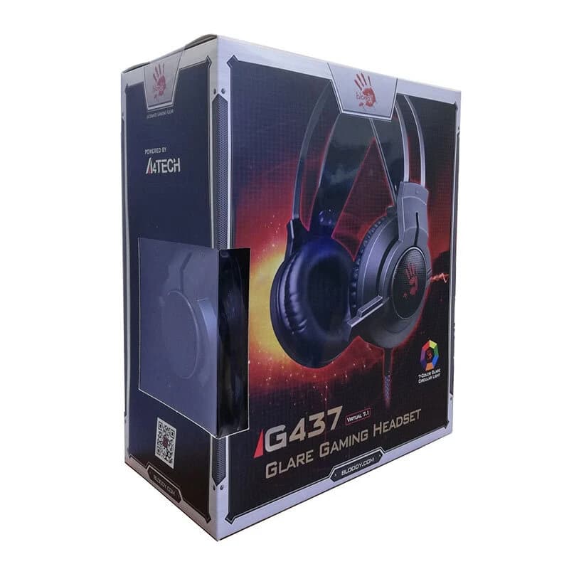 هدست گیمینگ سیم دار Bloody G437 — تصویر ۵