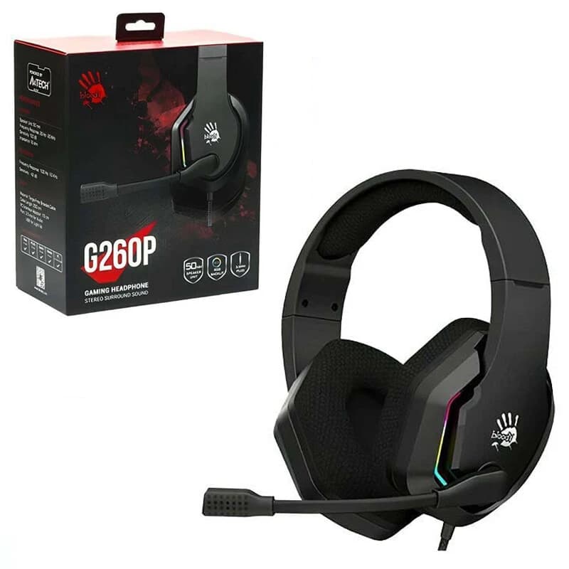 هدست گیمینگ سیم دار Bloody G260P — تصویر ۹
