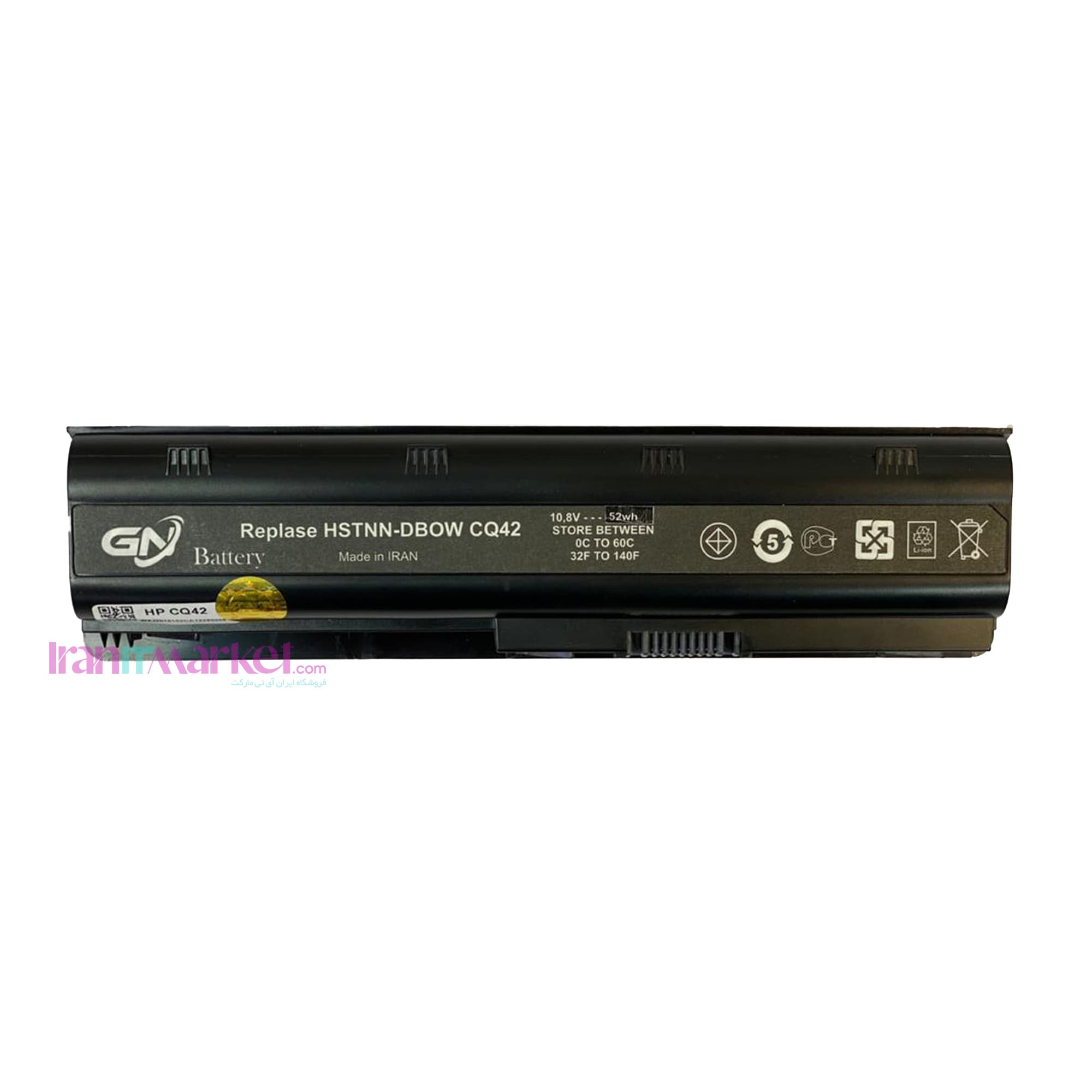 باتری اچ پی (9سلولی) Battery laptop HP PAVILION G72