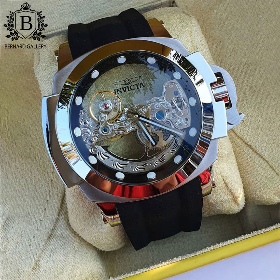 ساعت مچی مردانه اینویکتا مدل Invicta Automatico Ghost Reserve — تصویر ۲