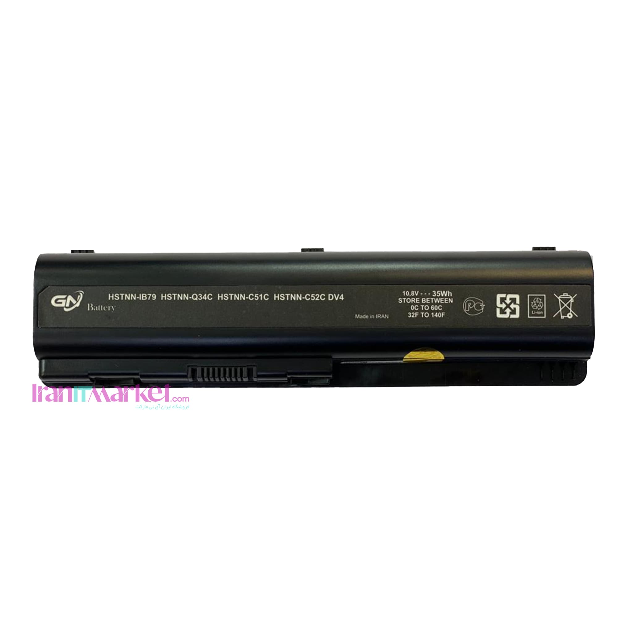باتری اچ پی Battery laptop HP COMPAQ CQ40 — تصویر ۲