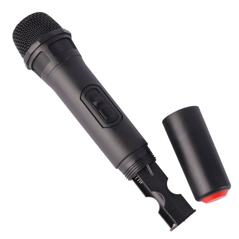اسپیکر چمدانی بلوتوثی کی برود KTS-1755 + میکروفون و ریموت کنترل — تصویر ۷