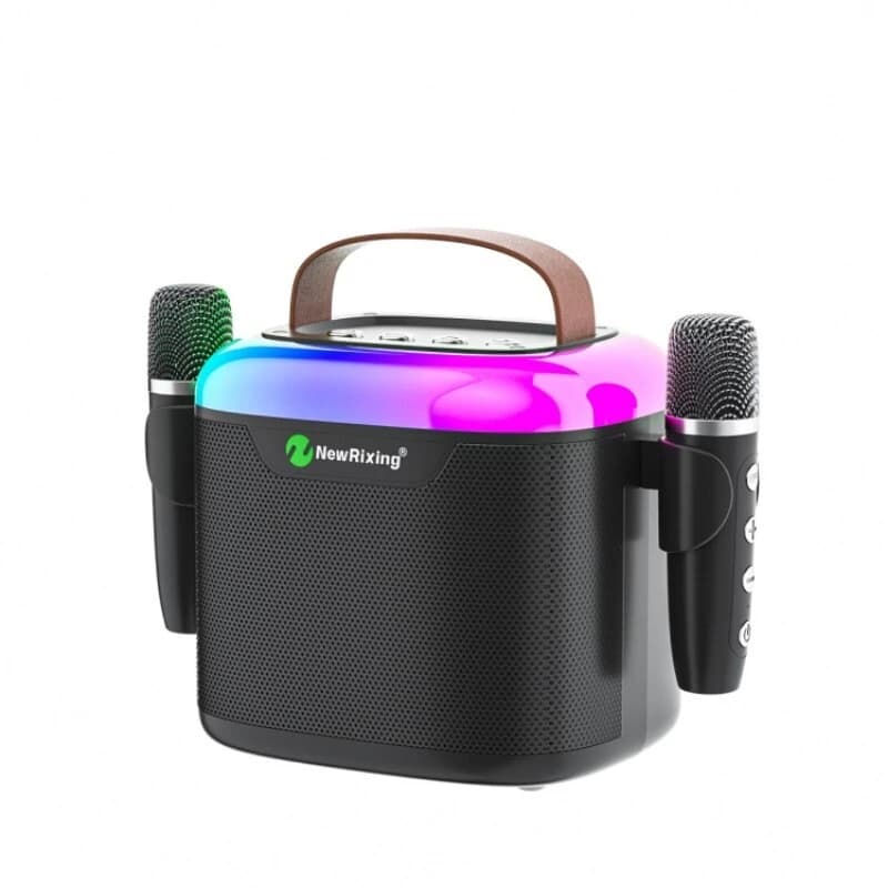 اسپیکر بلوتوثی نیو ریکسینگ NR-8805 + میکروفون — تصویر ۳