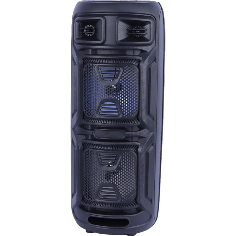 اسپیکر بلوتوثی ایکس بیس ABS-8208 + میکروفون و ریموت کنترل — تصویر ۷