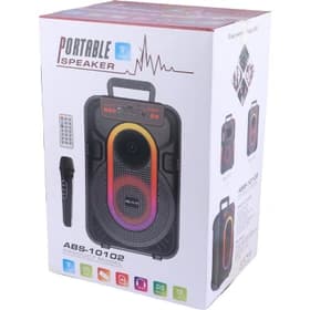 اسپیکر بلوتوثی ABS-10102 + میکروفون و ریموت کنترل — تصویر ۱۰