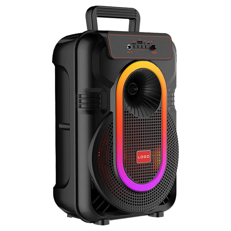 اسپیکر بلوتوثی ABS-10102 + میکروفون و ریموت کنترل — تصویر ۳