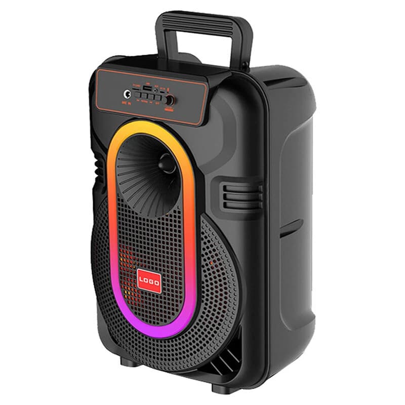 اسپیکر بلوتوثی ABS-10102 + میکروفون و ریموت کنترل — تصویر ۷