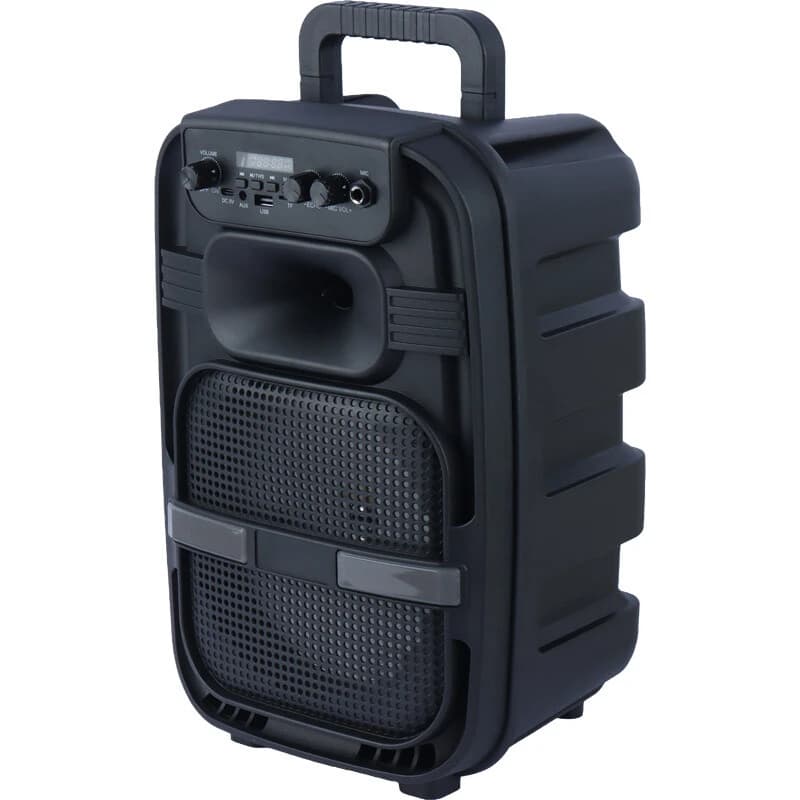 اسپیکر بلوتوثی ABS-8103 + میکروفون و ریموت کنترل — تصویر ۱۱